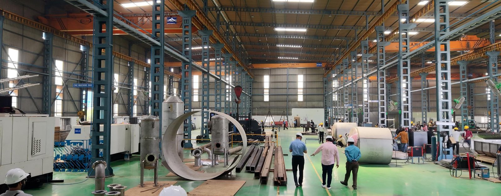 Astute Synergies fabrication shop floor
