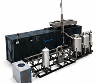 Gas Purification System 3D render