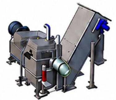 Liquid Feeding System 3D render